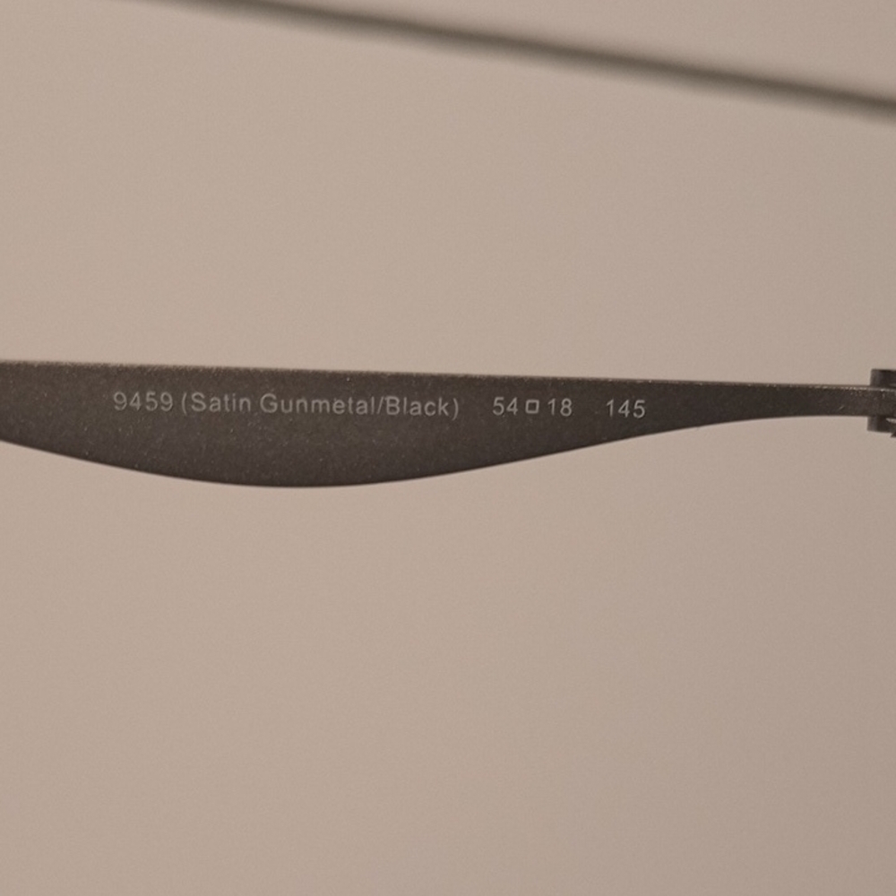 Coach Metallic Silver Frame Glasses - Picture 4 of 5